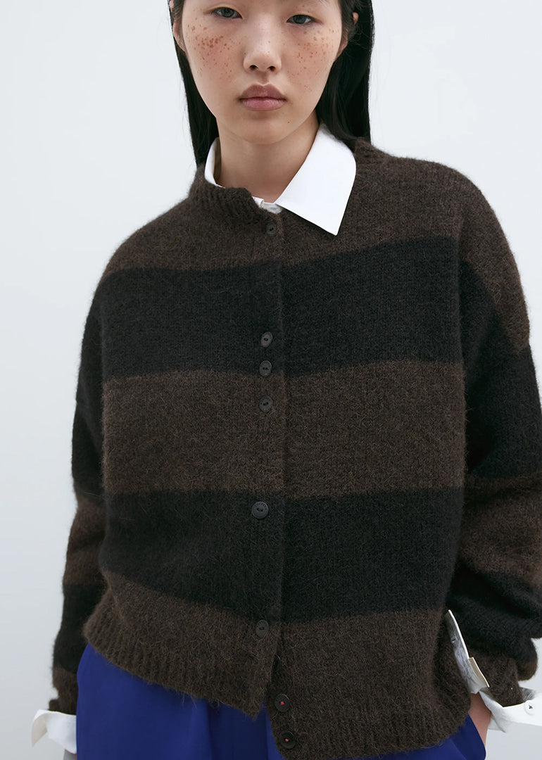 Cordera - Baby Alpaca Cardigan in Bicolor